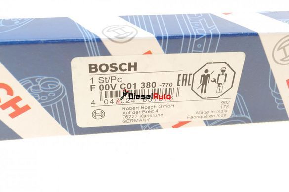 F00VC01380 клапан-мультипликатор форсунки Bosch | Movano, Vivaro 2.0-2.3, M9T, M9R