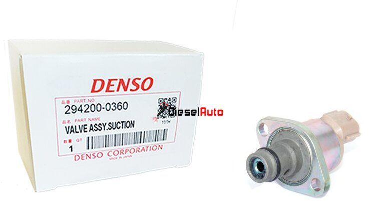 294200-0360 (DCRS300260, 2942000360) регулятор тиску палива Denso