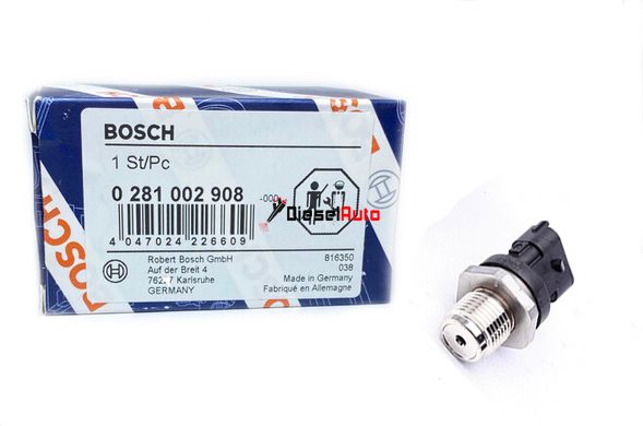 0281002908 Датчик давления топлива Bosch